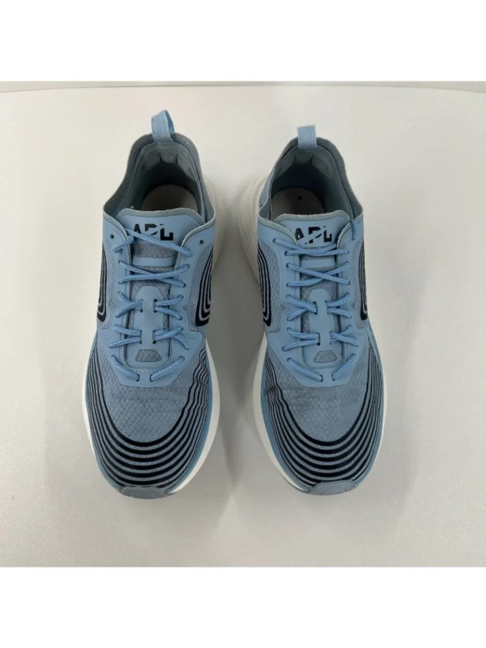 APL TechLoom Streamline Running Shoes Womens 9 Low Top Sneakers 0821XC Ice Blue